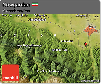 Satellite Map of Nowgardan