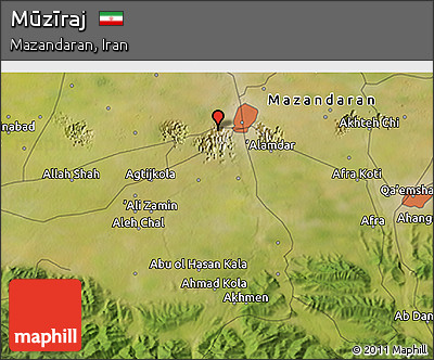 Satellite 3D Map of Mūzīraj