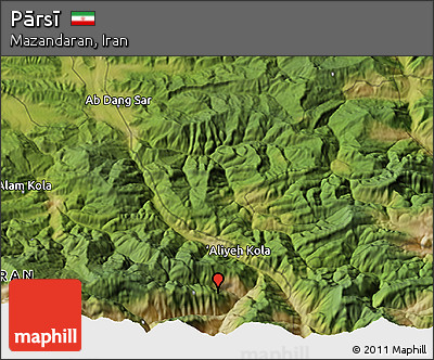 Satellite 3D Map of Pārsī