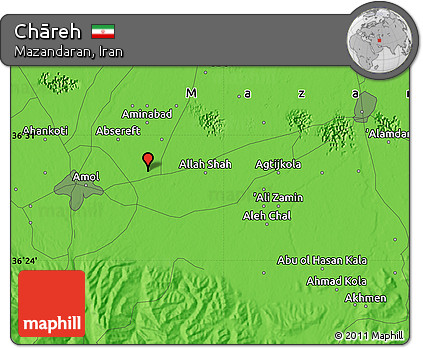 Political Map of Chāreh