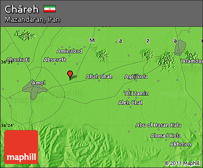Political Map of Chāreh