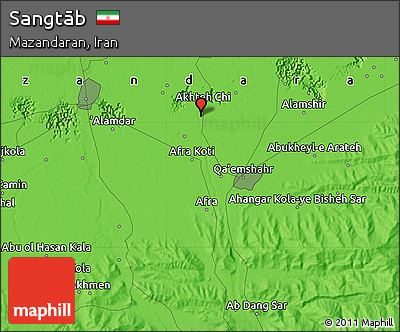 Political Map of Sangtāb