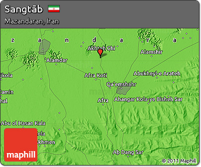 Political Map of Sangtāb
