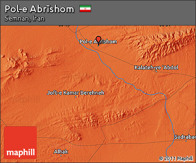 Political Map of Pol-e Abrīshom