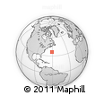 Outline Map of the Area around 36° 19' 55" N, 61° 7' 30" W, rectangular outline