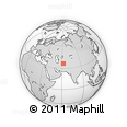 Outline Map of the Area around 36° 19' 55" N, 62° 7' 30" E, rectangular outline