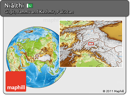 Physical Location Map of Niālthi