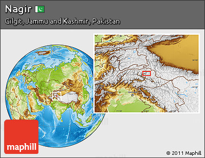 Physical Location Map of Nagir