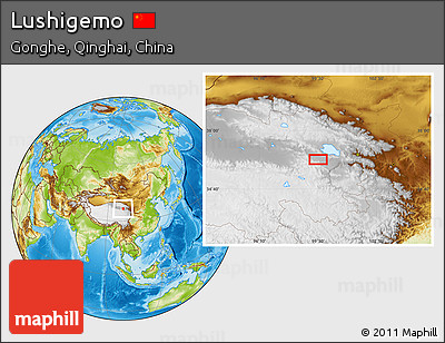 Physical Location Map of Lushigemo