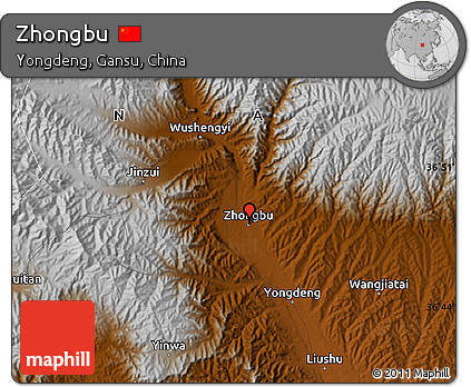 Physical Map of Zhongbu