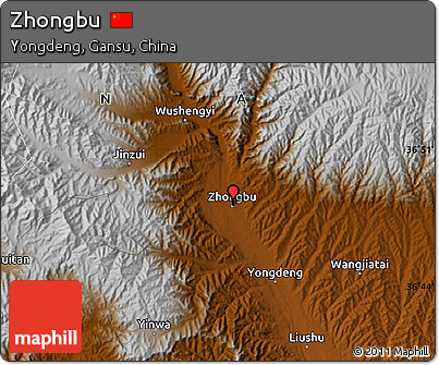 Physical Map of Zhongbu