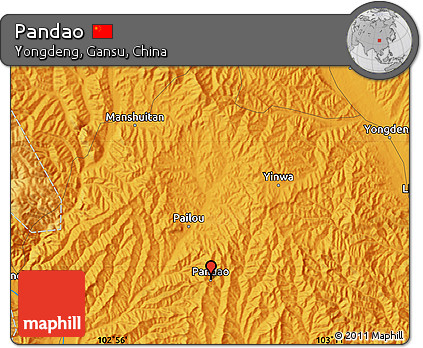 Political Map of Pandao