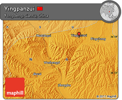 Political Map of Yingpanzui