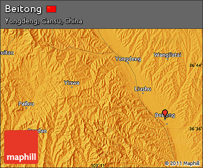 Political Map of Beitong