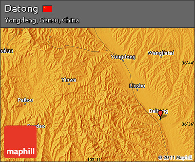 Political Map of Datong