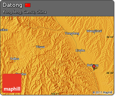 Political Map of Datong