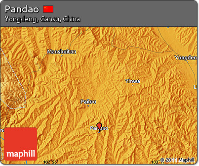 Political Map of Pandao
