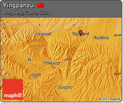 Political Map of Yingpanzui