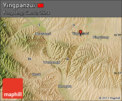 Satellite Map of Yingpanzui