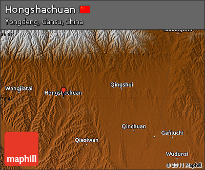 Physical Map of Hongshachuan