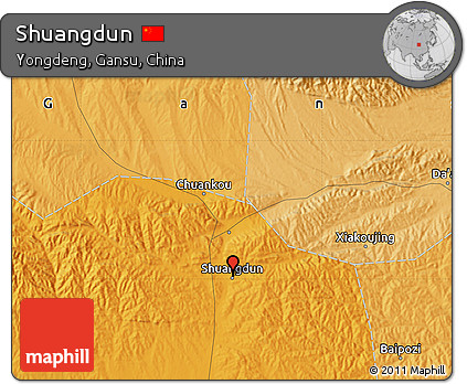 Political Map of Shuangdun