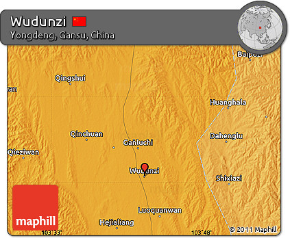 Political Map of Wudunzi
