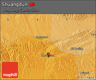 Political Map of Shuangdun