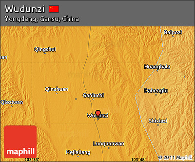 Political Map of Wudunzi