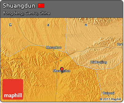 Political Map of Shuangdun