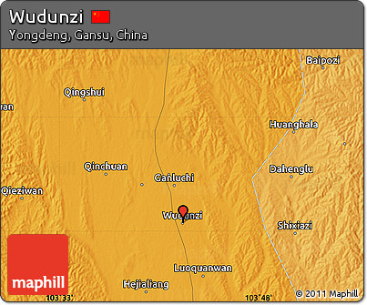 Political Map of Wudunzi