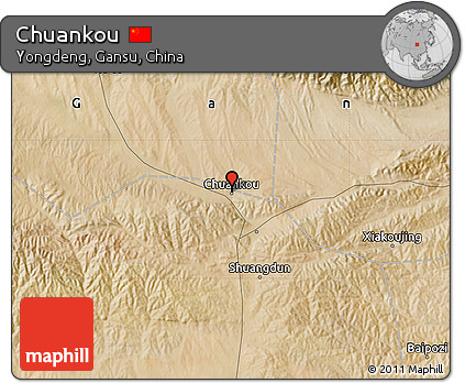Satellite Map of Chuankou