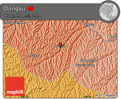 Political Map of Dongqu