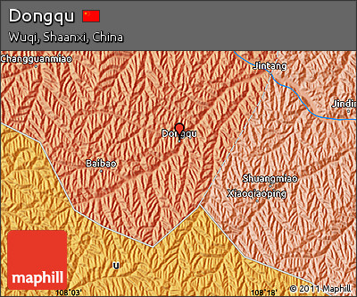Political Map of Dongqu