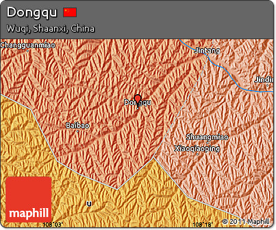 Political Map of Dongqu