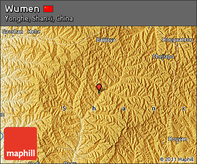 Physical Map of Wumen