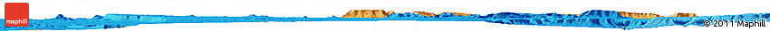 Political Horizon Map of the Area around 36° 47' 25" N, 112° 58' 29" W