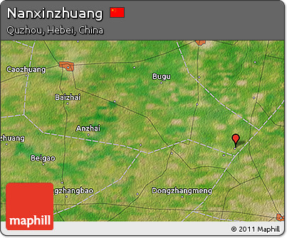 Satellite 3D Map of Nanxinzhuang