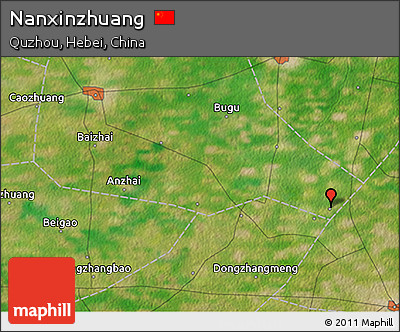 Satellite 3D Map of Nanxinzhuang