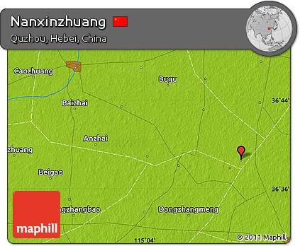 Physical Map of Nanxinzhuang