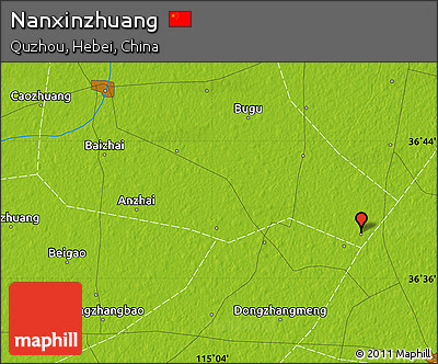 Physical Map of Nanxinzhuang