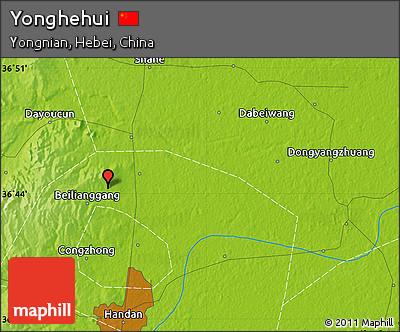Physical Map of Yonghehui