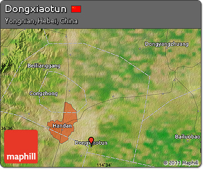 Satellite Map of Dongxiaotun