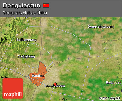 Satellite Map of Dongxiaotun