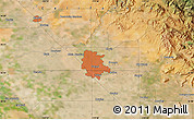 Satellite Map of Selma