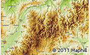 Physical Map of Mure