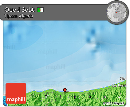 Political Map of Oued Sebt