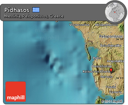 Satellite Map of Pídhasos