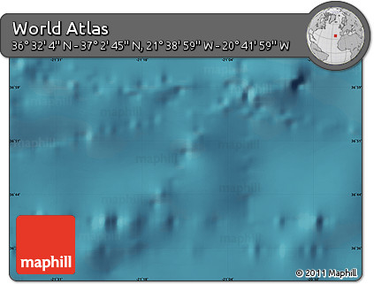 Satellite Map of the Area around 36° 47' 25" N, 21° 10' 29" W