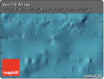 Satellite Map of the Area around 36° 47' 25" N, 21° 10' 29" W