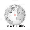 Outline Map of the Area around 36° 47' 25" N, 24° 34' 30" W, rectangular outline